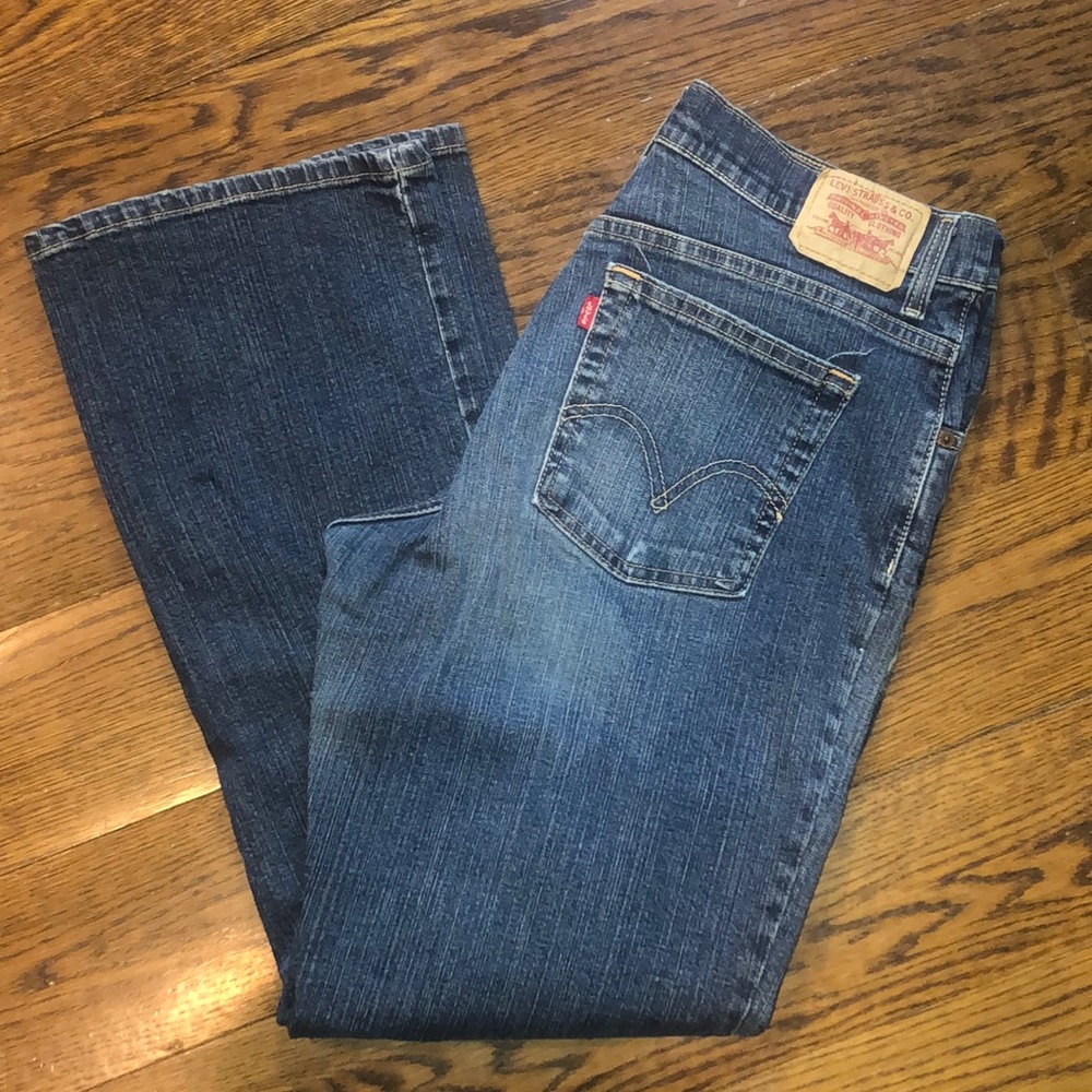 LEVIS Women’s 550 Relaxed Bootcut Leg Jeans Size 16